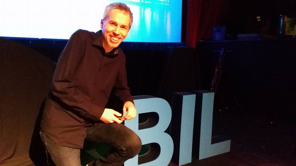 Michael Persimmon after speaking at the BIL Conference circa 2017 Michael Persimmon after speaking at the BIL Conference circa 2017